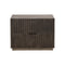 Carlin Nightstand  option Taupe Mango / Antique Bronze