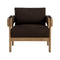 Carmichael Lounge Chair  option Nubuck Cocoa Leather