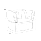 Davisville Swivel Lounge Armchair