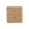 Etienne Nightstand  option Rustic Oak