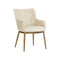 Franklin Dining Armchair  option Bravo Cream Faux Leather