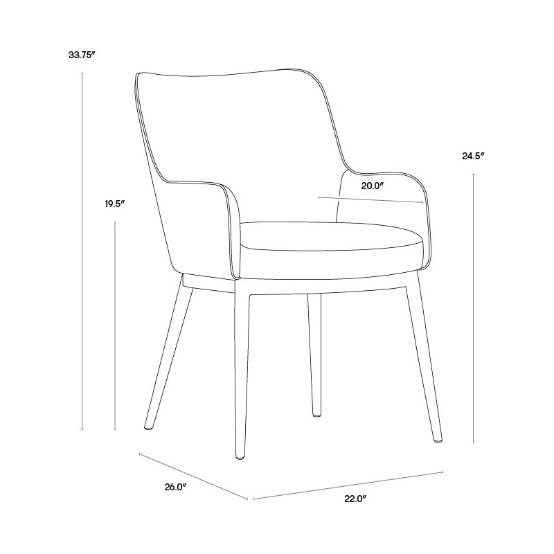Franklin Dining Armchair