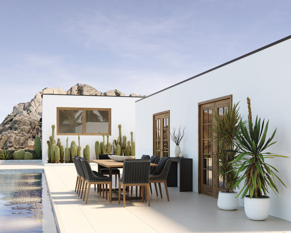 Geneve Outdoor Extendable Dining Table