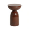 Goya End Table  option Red Ochre