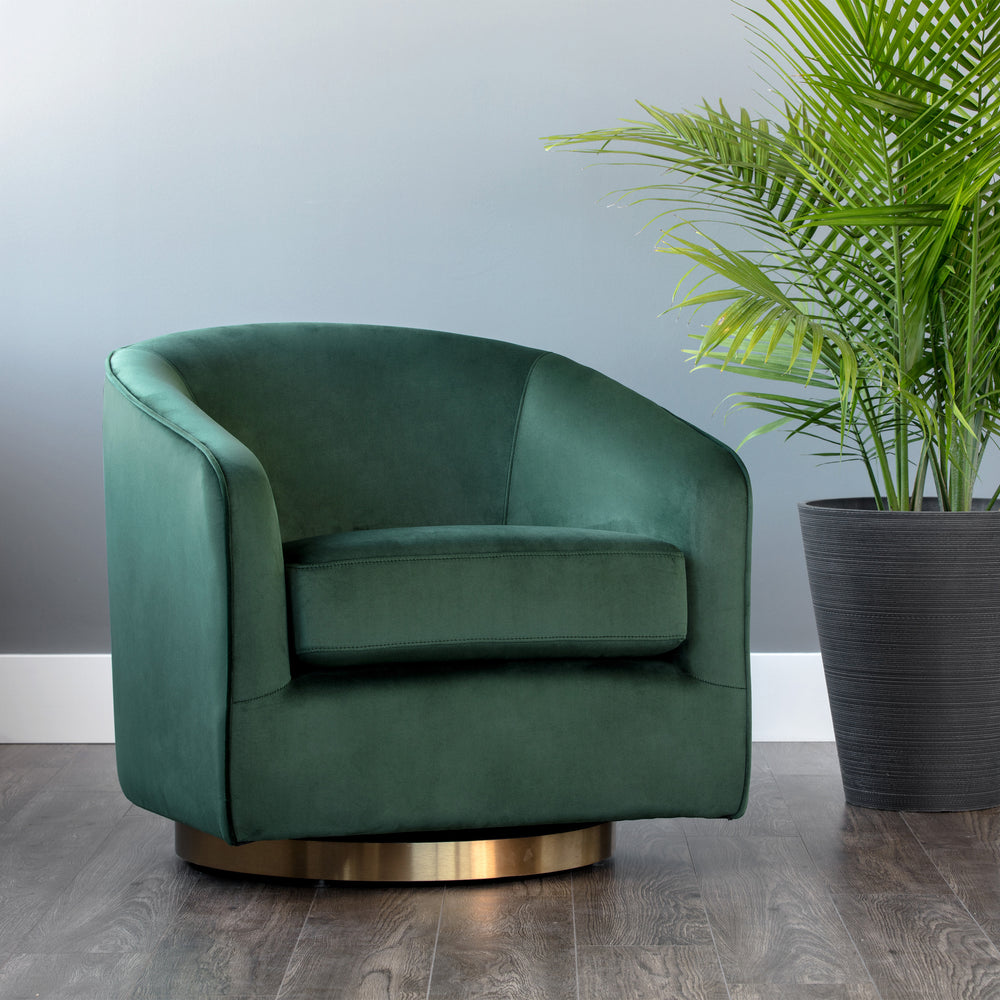 Hazel Swivel Lounge Armchair