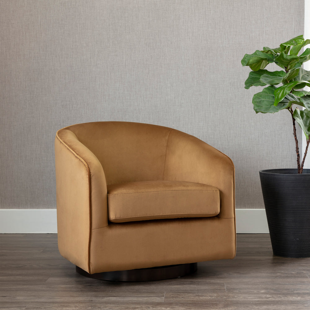 Hazel Swivel Lounge Armchair