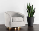 Hazel Swivel Lounge Armchair
