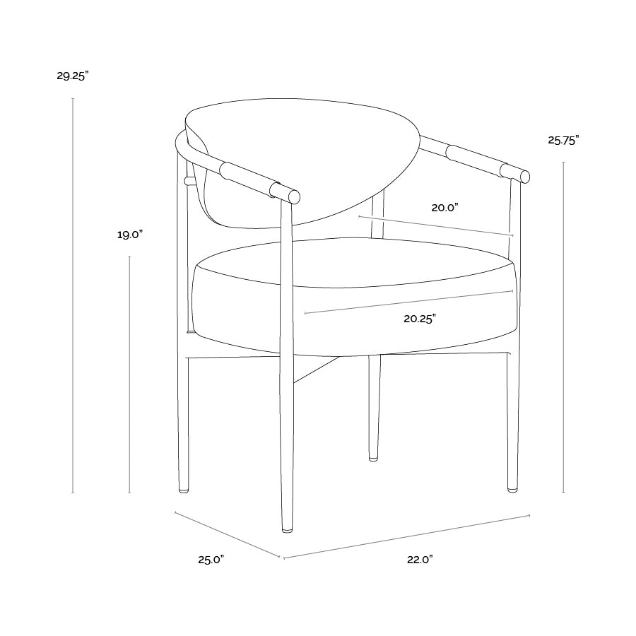 Heloise Dining Armchair