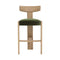 Horton Counter and Bar Stool  option Forest Green / Bar: 30 in height