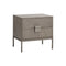 Jade Nightstand  option Ash Grey