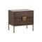 Jade Nightstand  option Dark Mango