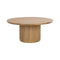 Kalla Round Dining Table  option Rustic Oak