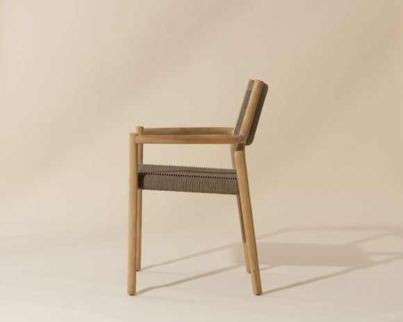 Kavala Outdoor Stackable Dining Armchair (Set of 2)