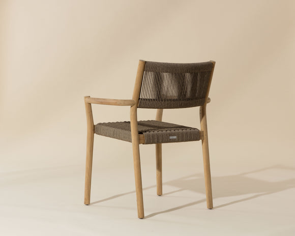 Kavala Outdoor Stackable Dining Armchair (Set of 2)