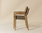 Kavala Outdoor Stackable Dining Armchair (Set of 2)