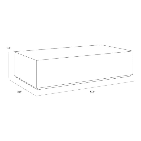 Laros Rectangular Coffee Table