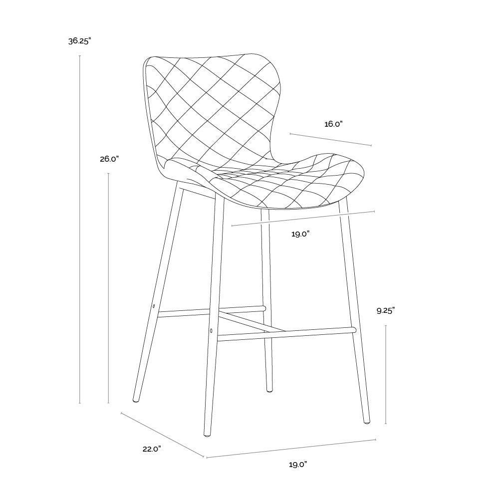 Lyla Stool (Set of 2)