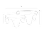 Mysaria Nesting Coffee Tables (Set of 2)