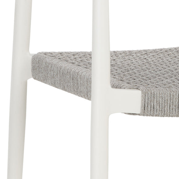 Nava Outdoor Stackable Dining Armchair (Set of 2)