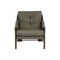 Rafferty Lounge Armchair  option Ludlow Dark Olive / Brown
