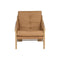 Rafferty Lounge Armchair  option Ludlow Sesame / Rustic Oak
