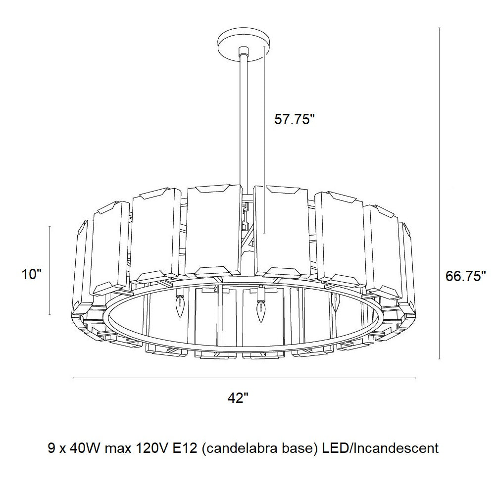 Rovira Chandelier