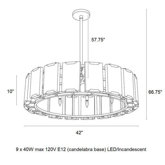 Rovira Chandelier