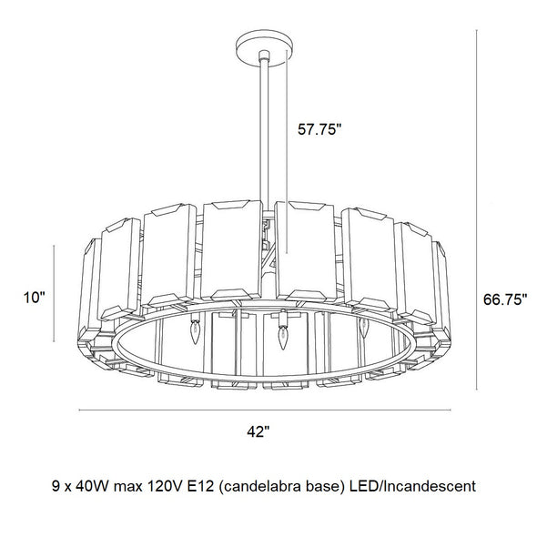 Rovira Chandelier