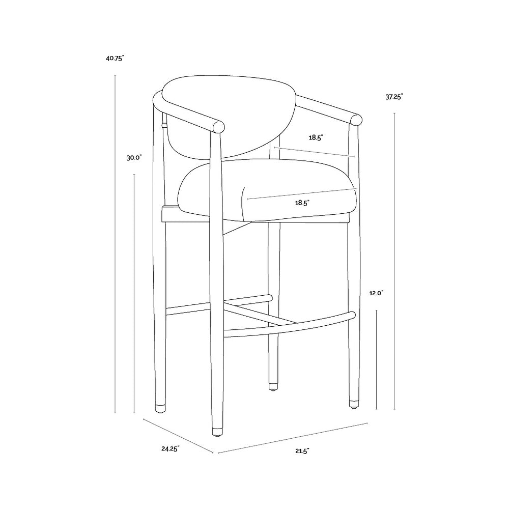 Sigrid Counter and Bar Stool