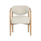 Sigrid Dining Armchair  option Monument Oatmeal / Light Wash