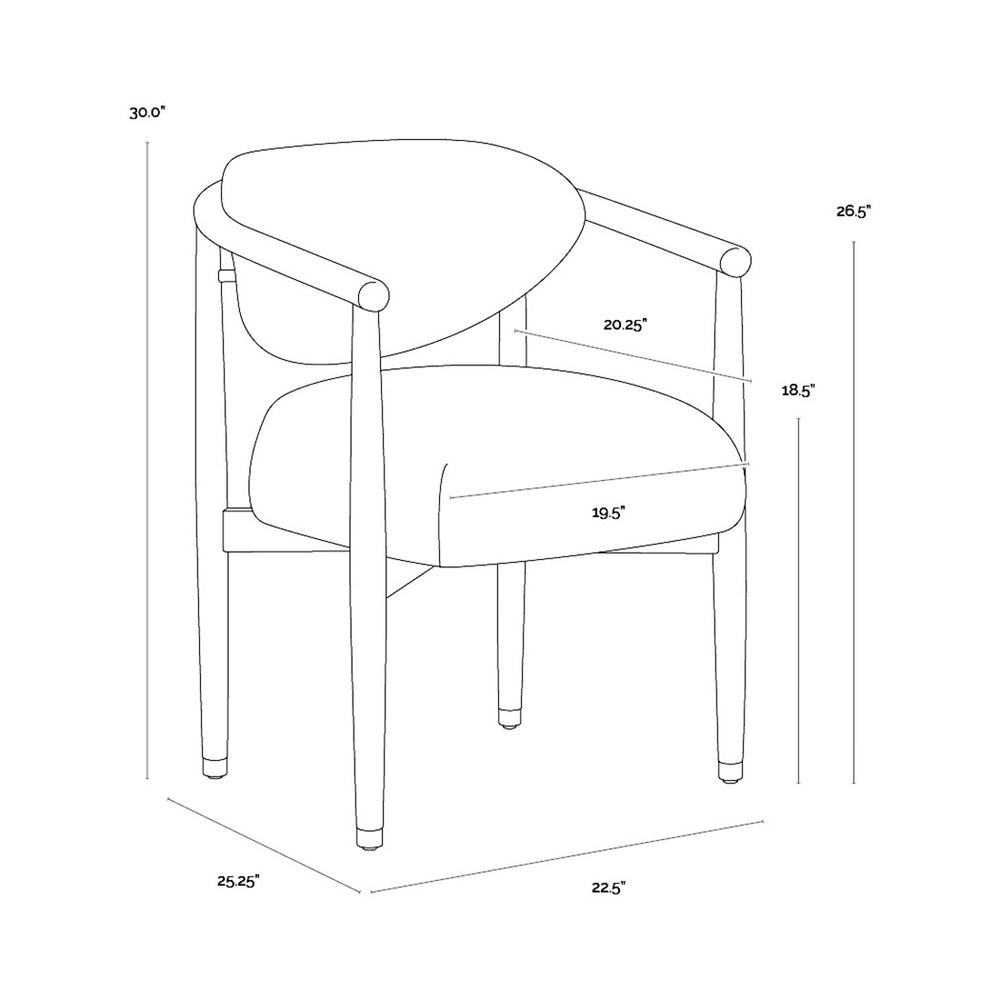 Sigrid Dining Armchair