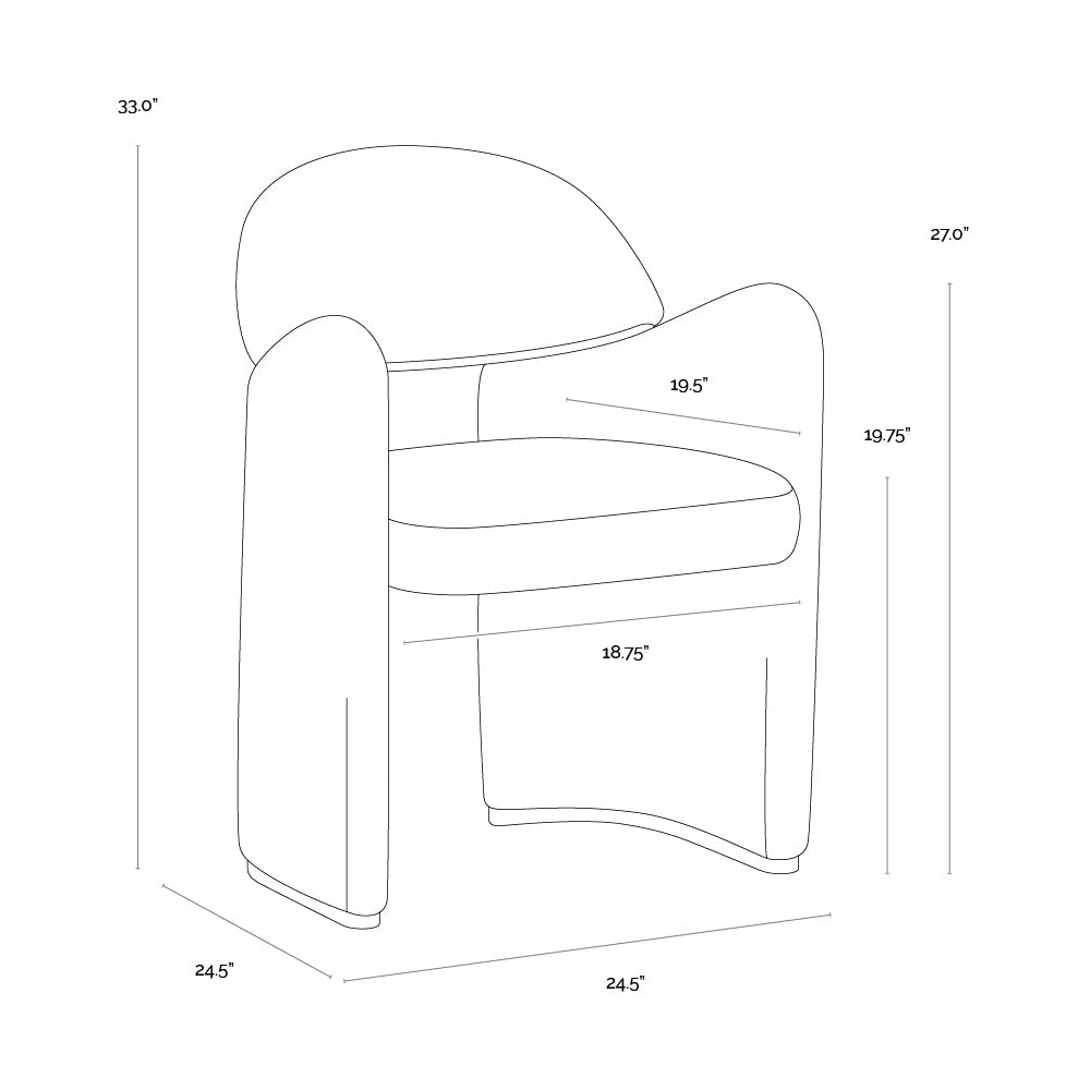 Snowden Dining Armchair