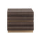 Subira Nightstand  option Chocolate
