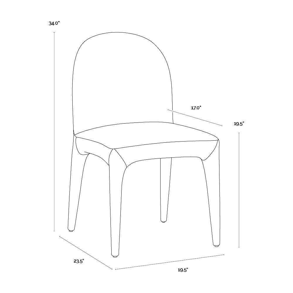 Tamina Fully Upholstered Dining Chair