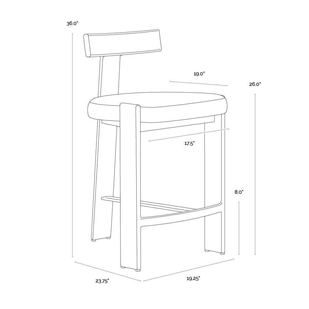 Titan Bar and Counter Stool
