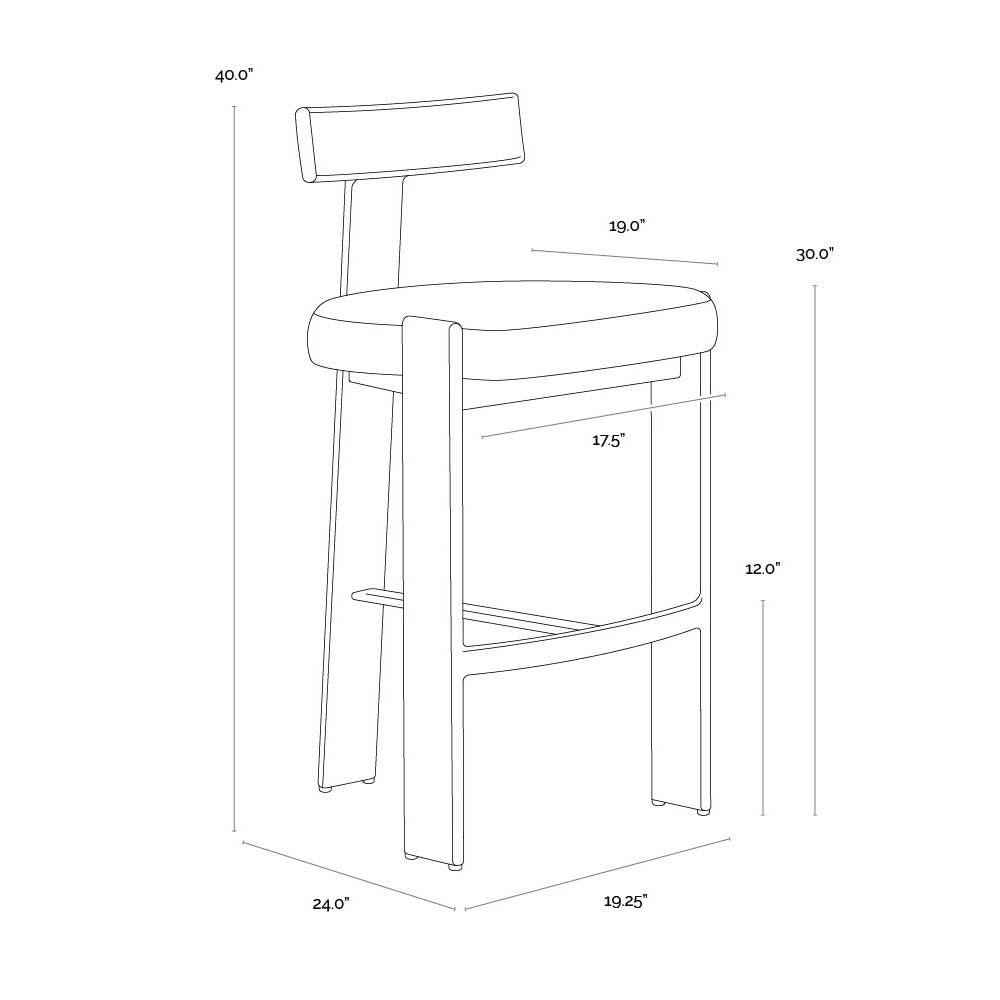Titan Bar and Counter Stool