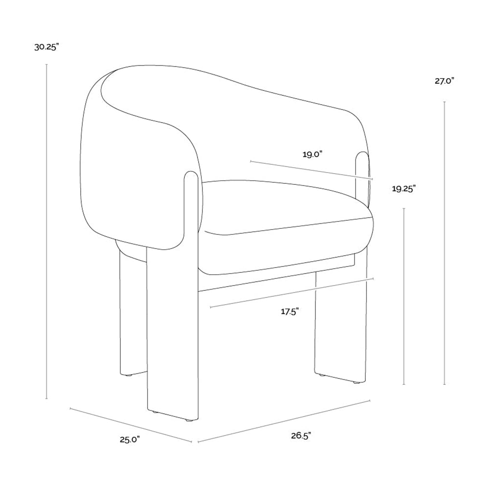 Trine Dining Armchair