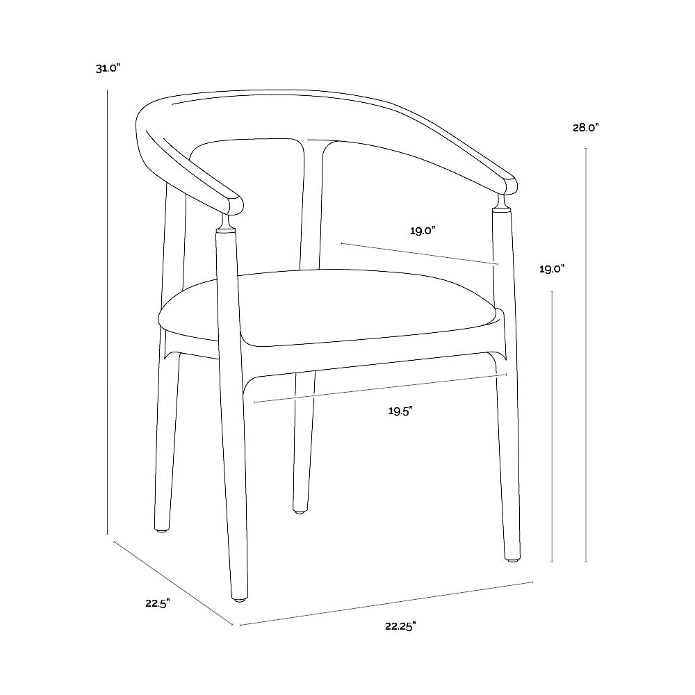 Valmont Dining Armchair
