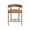 Zanatta Stool  option Tan Leather