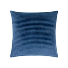 Cotton Velvet Stripes Throw Pillow