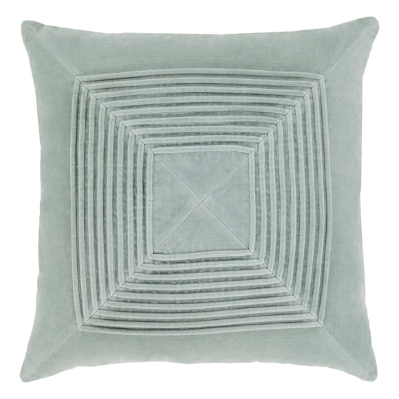 Akira Pleated Velvet Pillow