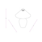Amaryllis Accent Table Lamp