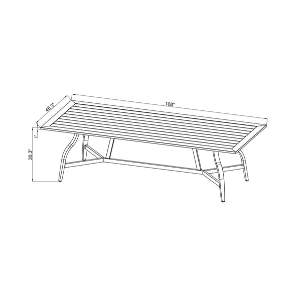 Antibes Outdoor Dining Table