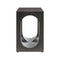 Asner End Table  option Black