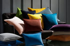Cotton Velvet Throw Pillow
