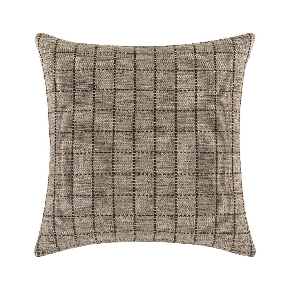 Harbour Grid Outdoor Throw Pillow