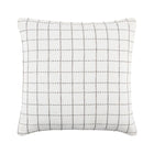 Harbour Grid Outdoor Throw Pillow
