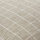 Harbour Grid Outdoor Throw Pillow