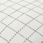 Harbour Grid Outdoor Throw Pillow