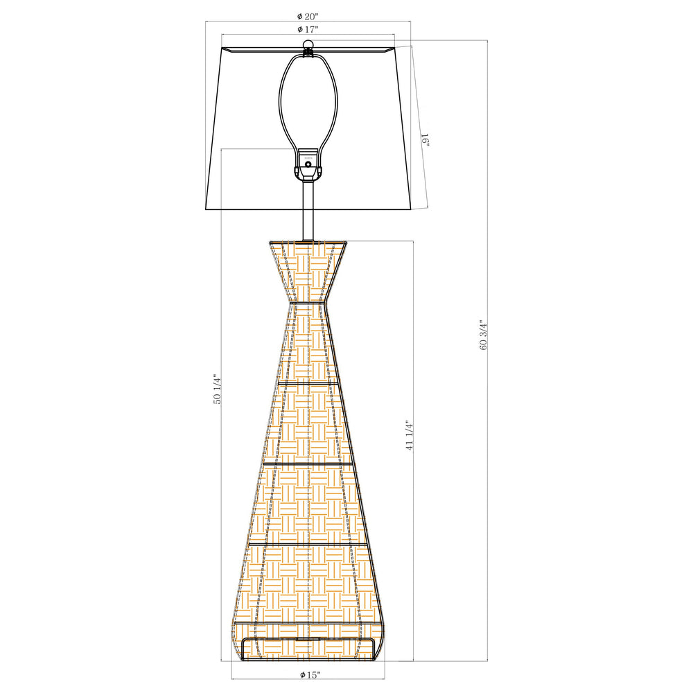 Jember Accent Floor Lamp